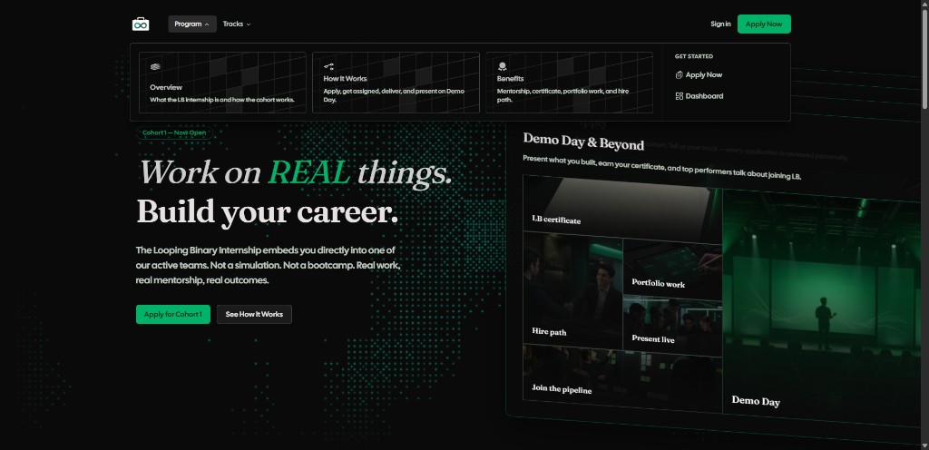 Looping Binary Internship